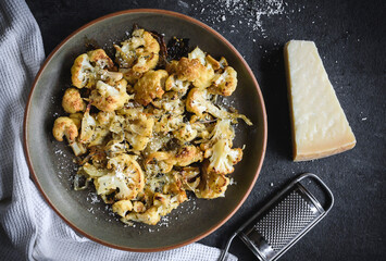 Parmesan-Roasted Cauliflower - 597443332
