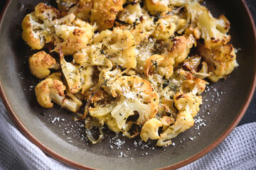 Parmesan-Roasted Cauliflower