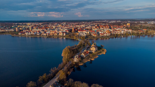 Charming town of Ełk by the picturesque lake - perfect place for relaxation and leisure