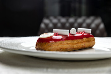 delicious eclair desserts from the chef
