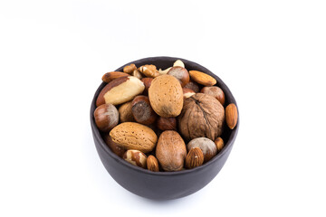 Nuts mix in bowl