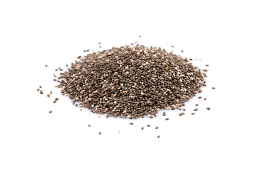 Chia seeds closeup