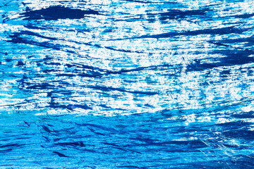 Blue paint texture background blue color