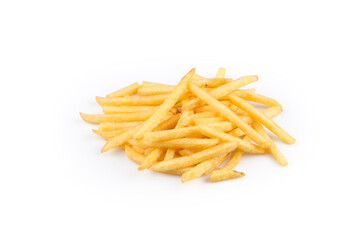 french fries isolated