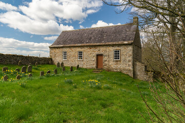 Fototapeta na wymiar Friend's Meeting House, Coanwood, Northumberland - a historic Quaker chapel