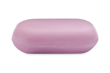 Soap bar on white background. Personal hygiene