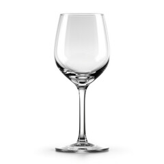 empty wine glass, ai generated