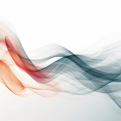 abstract colorful wave background, ai generated