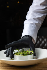 Delicious food from the chef
