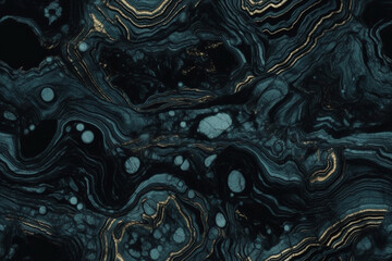 Obsidian mineral texture seamless pattern. AI generated.