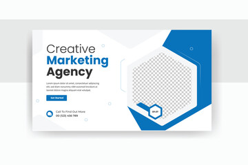 Creative Marketing agency YouTube thumbnail design 