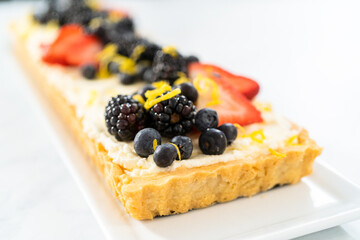 Mascarpone tart
