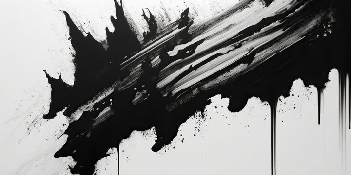 AI generative. AI Generated. Ink draw pain abstract graffiti wall street art. Mock up pattern. Graphic Art