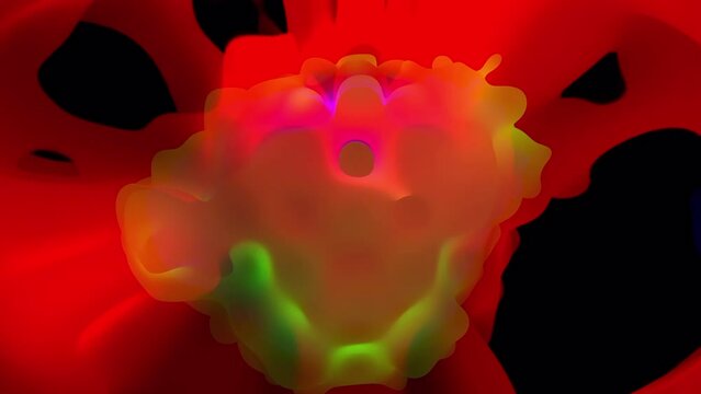 Farbenfroh und flie&szlig;end.