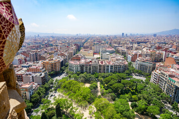 Barcelona City View, Spain