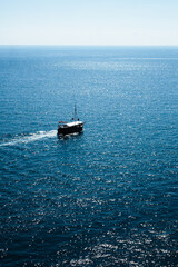 Obraz premium yacht in the sea