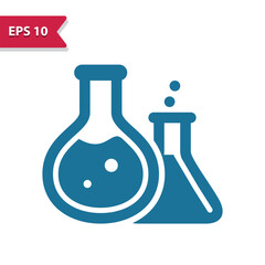 Test Tube, Beaker, Science, Experiment Icon