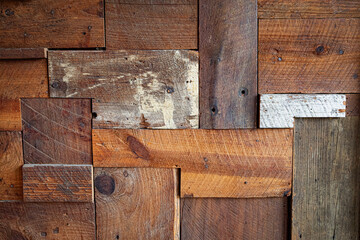 Old Wooden Planks Wall