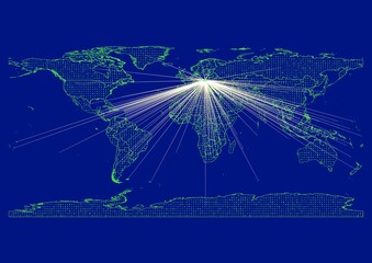 Vibrant, detailed map for Slovakia emphasizing export, technology, trade and innovation. Ideal for businesses, entrepreneurs. Enhance presentations and marketing materials.