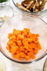 Creamy wild mushroom soup