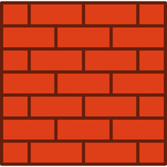 Obraz premium Brickwall Icon