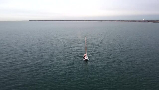 Boat - Sunrise - Lake Michigan - Milwaukee