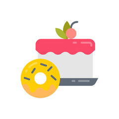 Bakery icon in vector. Illustration