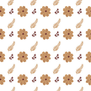 Abstract leaves pattern. abstract pattern. seamless pattern. Abstract flower pattern. seamless pattern