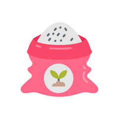 Rice icon in vector. Illustration