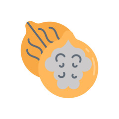 Nuts icon in vector. Illustration