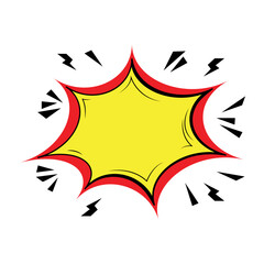 Obraz premium Cartoon Effect Shape