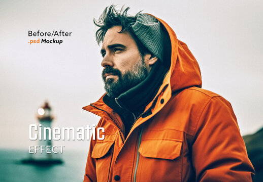 Cinematic Before and After Photo Effect	