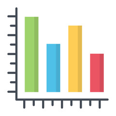 Business Chart Flat Icon