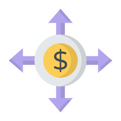 Business Direction Flat Icon