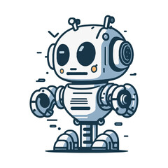 AI bot. Robot. Robot icon. Chat bot.