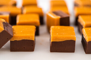 Caramel fudge