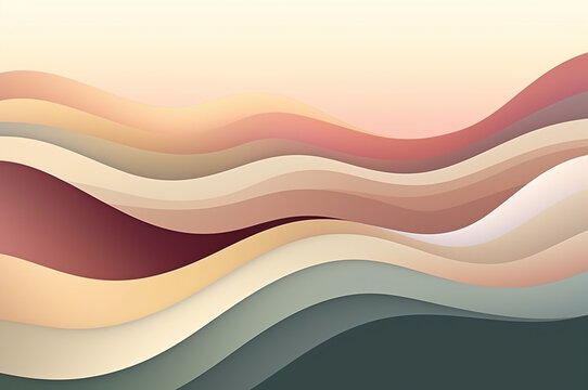 Abstract autumnal themed gradient background
