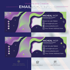 Email Signature template design post
