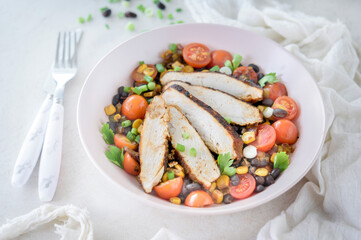 Chicken Black Beans