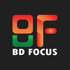 Creative Letter Logo BF, Alphabet BF Logo for you Business. 