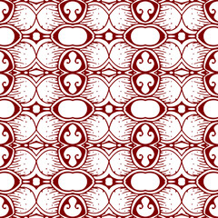 The geometric template backdrop with a seamless repeat art texture was a fashionable and decorative addition to the event space.