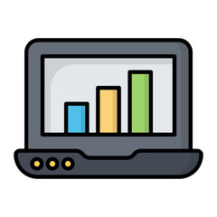 Monitoring Line Color Icon