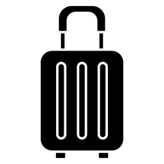 Vector design of trolley bag