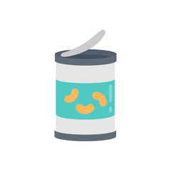 Beans icon in vector. Illustration