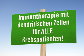  Immuntherapie mit dendritischen Zellen für ALLE Krebspatienten!