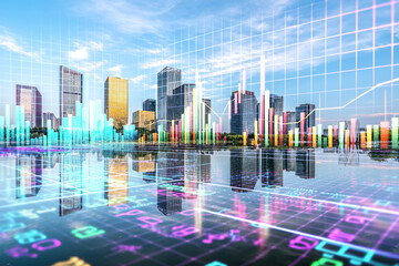 Concept of Urban Architectural Landscape and Trends in Financial Stocks, Market Securities, Real Estate, and Economic Development