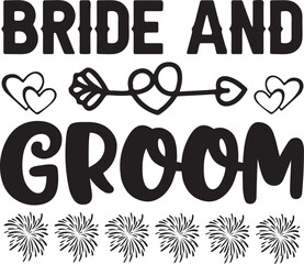 Bride Groom svg