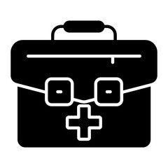 Medicine Bag Glyph Icon