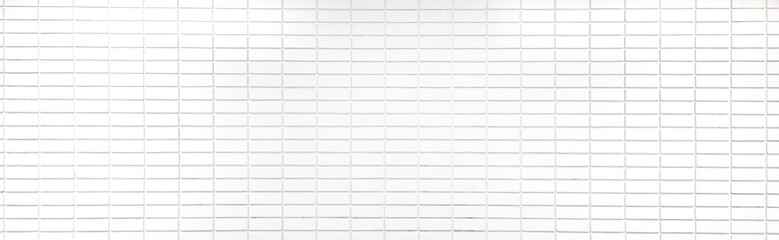 White painted brick geometric background