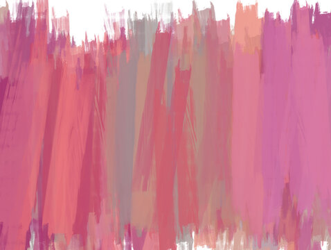 gemalt gradiert rosa Streifen Banner isoliert